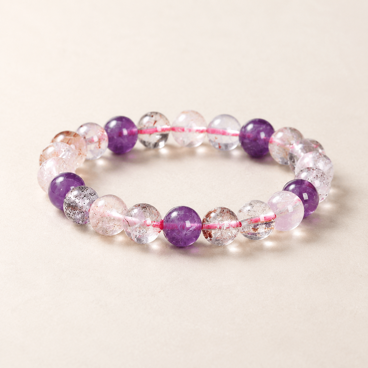 5A超七色水晶手串｜01 商品主圖